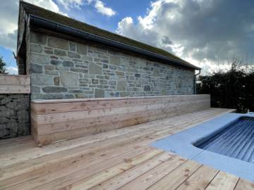 Terrasse en bois en région Liégeoise