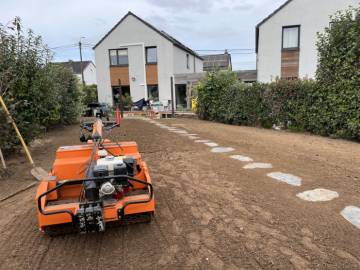 Réalisation d'une terrasse en région Hutoise