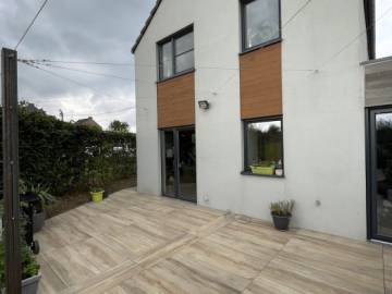 Réalisation d'une terrasse en région Hutoise