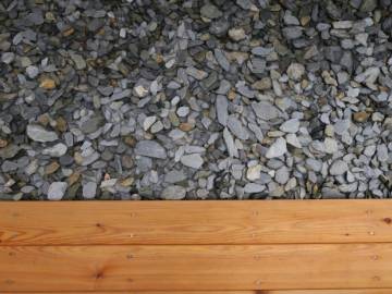 Terrasse en bois de mélèze à Liège