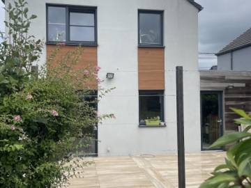 Réalisation d'une terrasse en région Hutoise